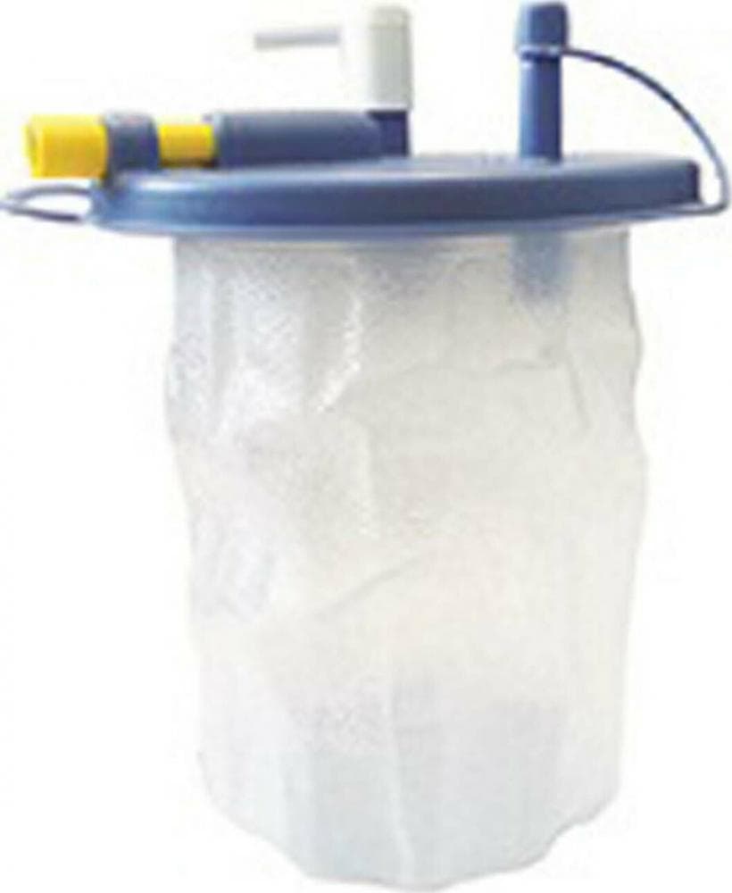 Ασκός Αναρρόφησης με KIT Απορρόφησης (Gel) FLOVAC 1000ml | Συσκευές Αναρρόφησης  στο Paterakis Medical Group