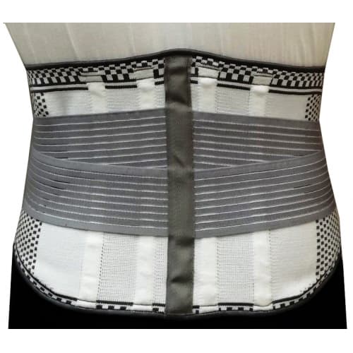 Ζώνη Οσφύος 3D με 4 Μπανέλλες & δέστρες , 28cm | Ορθοπεδικές ζώνες με μπανέλλες στο Paterakis Medical Group