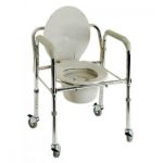 Αναπηρικό Αμαξίδιο τουαλέτας μπάνιου πτυσσόμενο ΑC 522W | Βοηθήματα Μπάνιου - WC στο Paterakis Medical Group