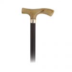 Μπαστούνι ξύλινο μαύρο με κοκάλινη λαβή 0806528 | Πατερίτσες - Μπαστούνια  στο Paterakis Medical Group