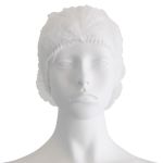 Σκούφια non woven ακορντεόν γύρω λάστιχο λευκό 100τεμ | Προϊόντα ιματισμού στο Paterakis Medical Group