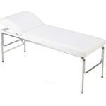 ΚΡΕΒΑΤΙ ΜΕ ΣΤΑΘΕΡΑ ΠΟΔΙΑ & ΠΟΜΠΕ ΠΡΟΣΚΕΦΑΛΟ ΜΕ ΜΗΧ/ΣΜΟ ΧΑΡΤΟΥ T1S1 ( Λευκό ) | Εξεταστικά Κρεβάτια στο Paterakis Medical Group