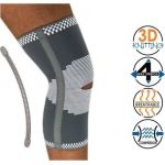 Επιγονατίδα 3D με τρύπα & 2 σπιράλ μπανέλλες | Επιγονατίδες με μπανέλλες στο Paterakis Medical Group