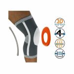 Επιγονατίδα 3D με σιλικόνη & 2 σπιράλ μπανέλλες | Επιγονατίδες με μπανέλλες στο Paterakis Medical Group