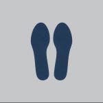 Πέλμα σιλικόνης λεπτό με υφασμάτινη επένδυση microfiber | Ορθοπεδικοί Πάτοι στο Paterakis Medical Group