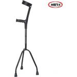 Johns Τρίποδο  Με Λαβή Αγκώνος Μαύρο 15032 | Τρίποδα - τετράποδα στο Paterakis Medical Group
