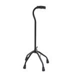 Johns Μπαστούνι Τετράποδο Deluxe Με Ρυθμιζόμενο Ύψος Μαύρο 15033 | Τρίποδα - τετράποδα στο Paterakis Medical Group