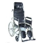 Αμαξίδιο με ανακλινόμενη πλάτη & WC 09-2-138 | Αναπηρικά Αμαξίδια Ειδικού Τύπου στο Paterakis Medical Group