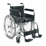 Αμαξίδιο πτυσσόμενο με WC 09-2-139 | Αναπηρικά Αμαξίδια Απλού Τύπου με μεγάλες πίσω ρόδες στο Paterakis Medical Group