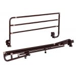 Κάγκελα πτυσσόμενα, καφέ σκούρο (ζεύγος) | Αξεσουάρ Κρεβατιών στο Paterakis Medical Group