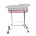 Κουνάκι νεογνών Inox τροχήλατο | Τραπέζια Νοσηλείας στο Paterakis Medical Group