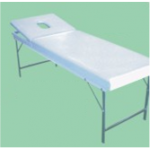 Κρεβάτι βαρέως τύπου με σπαστά χρώμιο πόδια T3S2 ( Λευκό ) | Εξεταστικά Κρεβάτια στο Paterakis Medical Group