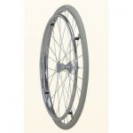 Οπίσθιος Τροχός Ακτινωτός Συμπαγής | Ανταλλακτικά Αναπηρικών Aμαξιδίων στο Paterakis Medical Group