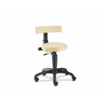 Σκαμπό με πλάτη Ecco black | Σκαμπό στο Paterakis Medical Group