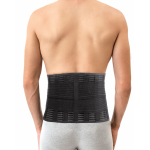 Ζώνη Μέσης σε Μαύρο χρώμα 04-2-056 | Ορθοπεδικές ζώνες με μπανέλλες στο Paterakis Medical Group