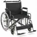 Αμαξίδιο Bariatric Steel 09-2-100 | Αναπηρικά Αμαξίδια Απλού Τύπου με μεγάλες πίσω ρόδες στο Paterakis Medical Group