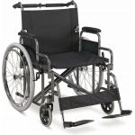 Αμαξίδιο Bariatric Steel 09-2-100 | Αναπηρικά Αμαξίδια Απλού Τύπου με μεγάλες πίσω ρόδες στο Paterakis Medical Group