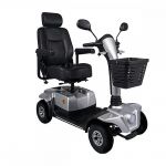 Mobiak Αναπηρικό Αμαξίδιο 125.5cm 0811820 Ασημί | Ηλεκτρικά Αναπηρικά Scooters στο Paterakis Medical Group