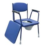 COMMODE CHAIR (ΚΑΡΕΚΛΑ + WC) ρυθμιζόμενο h 43-53cm MEDINEXT | Νέες Αφίξεις στο Paterakis Medical Group