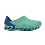 Scholl Professional Evoflex Ανατομικά Σαμπό Emerald/Navy Blue | Ορθοπεδικά Υποδήματα - Σαμπώ στο Paterakis Medical Group