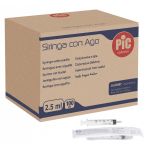 Σύριγγες 2.5cc Χ.Βελόνα 130τεμ | Σύριγγες - Βελόνες στο Paterakis Medical Group