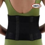 Ζώνη Οσφύος Lumbo Wrap Around Black Line John's 120211 | Ορθοπεδικές ζώνες με μπανέλλες στο Paterakis Medical Group