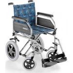Πτυσσόμενο Αναπηρικό Αμαξίδιο 200 LARGE 48cm | Αναπηρικά Αμαξίδια Απλού Τύπου με μεσαίες πίσω ροδες στο Paterakis Medical Group