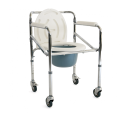 Καρέκλα WC τροχήλατη 09-2-115 | Βοηθήματα Μπάνιου - WC στο Paterakis Medical Group