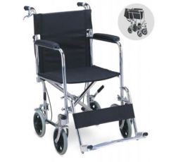 Αμαξίδιο μεταφοράς AC 41 | Αναπηρικά Αμαξίδια Απλού Τύπου με μεσαίες πίσω ροδες στο Paterakis Medical Group