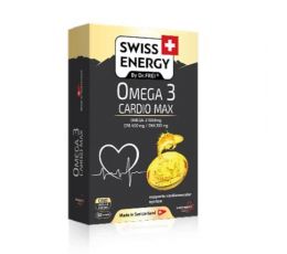 Συμπλήρωμα OMEGA-3 CARDIO MAX (30 κάψουλες) SWISS ENERGY | Πολυβιταμίνες στο Paterakis Medical Group