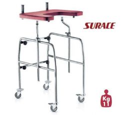 TROTTER 124+ΦΡΕΝΑ ΣΤΙΣ ΠΙΣΩ ΡΟΔΕΣ-ΤΡΑΠΕΖΙ | Περιπατητήρες (Πι)  στο Paterakis Medical Group