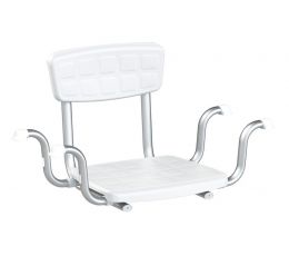 ΚΑΘΙΣΜΑ ΜΠΑΝΙΕΡΑΣ ΜΕ ΠΛΑΤΗ “PRIME” 0805518 | Βοηθήματα Μπάνιου - WC στο Paterakis Medical Group