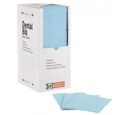 Οδοντιατρική πετσέτα Γαλάζια/ 2ply χαρτί + 1ply πλαστικό | Οδοντιατρικά  στο Paterakis Medical Group