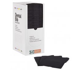 Οδοντιατρική πετσέτα Μαύρη / 2ply χαρτί + 1ply πλαστικό | Οδοντιατρικά  στο Paterakis Medical Group