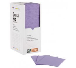Οδοντιατρική πετσέτα Μωβ/ 2ply χαρτί + 1ply πλαστικό | Οδοντιατρικά  στο Paterakis Medical Group