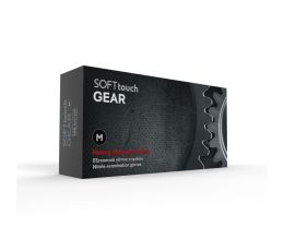 Γάντια νιτριλίου SOFT Touch Gear-Mαύρο | Εξεταστικά Γάντια στο Paterakis Medical Group
