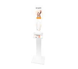 Μεταλλική Επιδαπέδια Βάση με Αυτόματη συσκευή υγρού Αντισηπτικού | Μεταλλικές Επιδαπέδιες Βάσεις στο Paterakis Medical Group