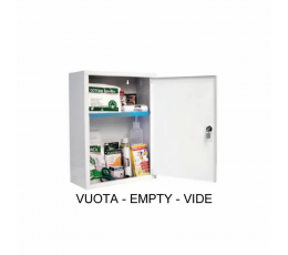 Φαρμακείο επιτοίχιο αλουμινίου (κενό) 37x30x14cm | Είδη Α' Βοηθειών - Set Ανάνηψης στο Paterakis Medical Group