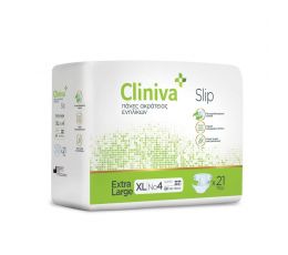 Cliniva Slip Premium Πάνα Νυχτός Ακράτειας No2 Medium 80cm -110cm  (84τμχ) | Πάνες ακράτειας στο Paterakis Medical Group