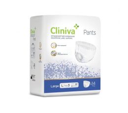 Cliniva Pants Εσώρουχο Ακράτειας No3 Large 90cm - 150cm (14τμχ) | Πάνα βρακάκι στο Paterakis Medical Group