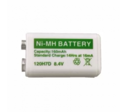 Μπαταρία επαναφορτιζόμενη 9V | Αξεσουάρ - αναλώσιμα τραχειοστόμιας στο Paterakis Medical Group