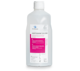 Aseptoderm 2% CHG - 1000ml | Αντισηψία Χεριών & Σώματος στο Paterakis Medical Group