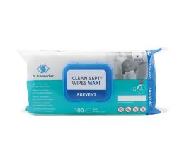 Cleanisept Wipes maxi 20x22cm | Μαντηλάκια απολύμανσης & καθαρισμού επιφανειών στο Paterakis Medical Group