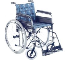 Αναπηρικό Αμαξίδιο 500 Large 48cm + WC | Αναπηρικά Αμαξίδια Απλού Τύπου με μεγάλες πίσω ρόδες στο Paterakis Medical Group