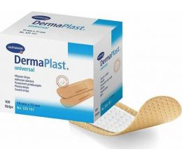 Dermaplast επιμήκη (100 τμχ) | Επίδεσμοι - Ταινίες στο Paterakis Medical Group
