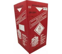 Κουτί μολυσματικών αποβλήτων | Μικροβιολογικά Εργαλεία - Αναλώσιμα στο Paterakis Medical Group