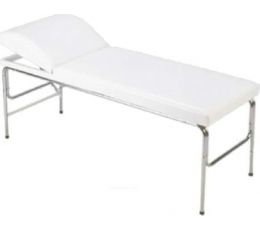 ΚΡΕΒΑΤΙ ΜΕ ΣΤΑΘΕΡΑ ΠΟΔΙΑ & ΠΟΜΠΕ ΠΡΟΣΚΕΦΑΛΟ ΜΕ ΜΗΧ/ΣΜΟ ΧΑΡΤΟΥ T1S1 ( Λευκό ) | Εξεταστικά Κρεβάτια στο Paterakis Medical Group