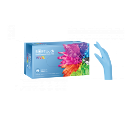 Soft Touch Vivid Γάντια Νιτριλίου - Γαλάζιο (1000 τεμ) | Εξεταστικά Γάντια στο Paterakis Medical Group