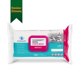 Cleanisept Wipes Forte Maxi | Μαντηλάκια απολύμανσης & καθαρισμού επιφανειών στο Paterakis Medical Group