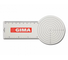Εργαλείο μέτρησης κλίμακας δερματικών βλαβών Gima | Νοσοκομειακά - Γενικά αναλώσιμα στο Paterakis Medical Group